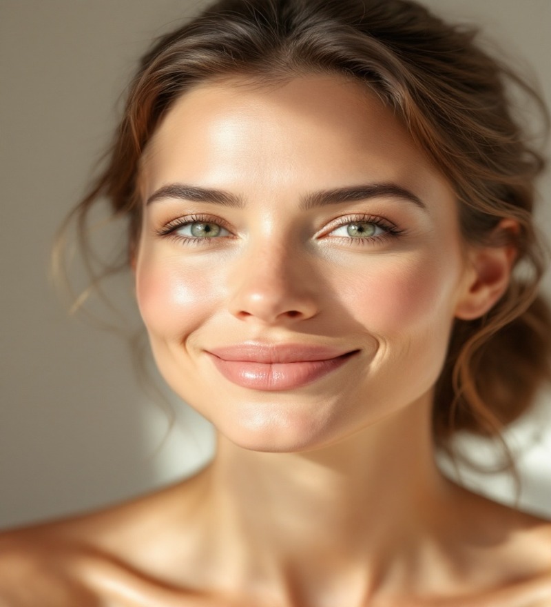Smile-Line Smoothing — after