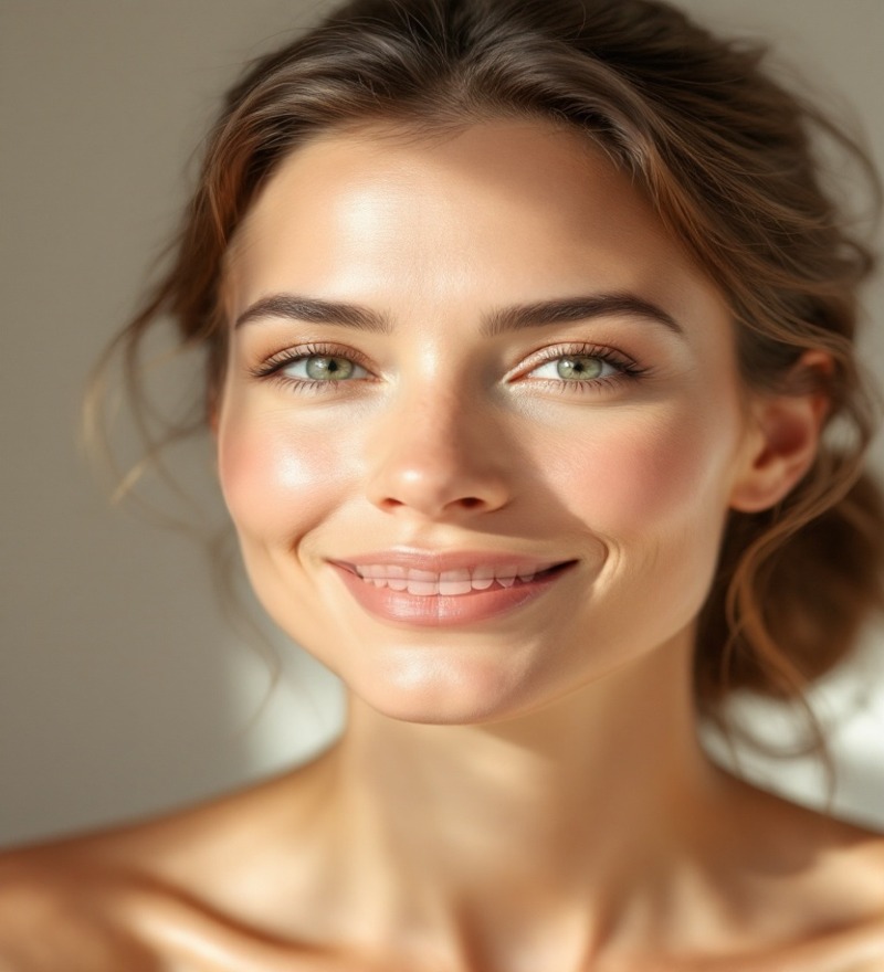 Smile-Line Smoothing — before