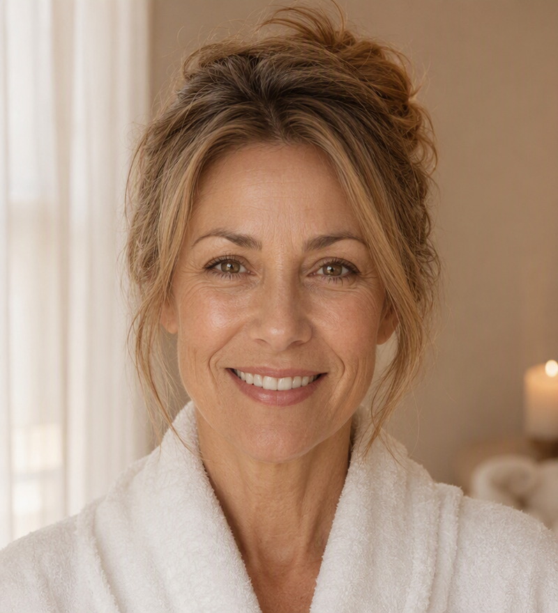 Before — Smile-Line Smoothing